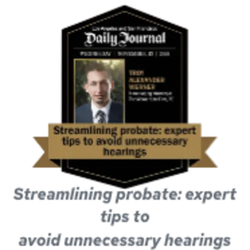 Streamlining probate