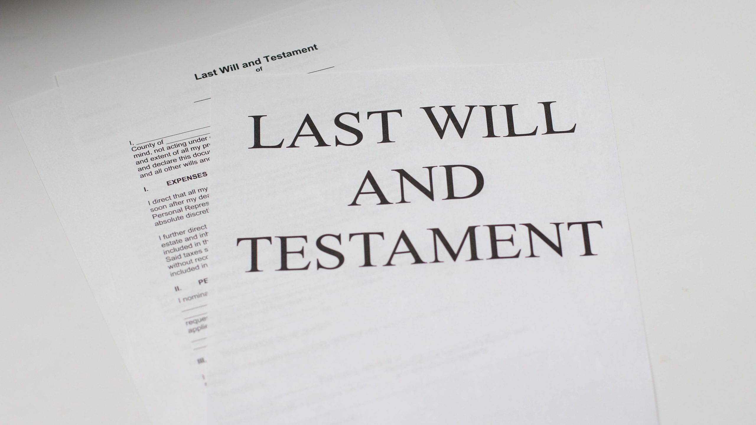 Last Will and Testament: 7 Questions to Ask Yourself - Werner Law Firm